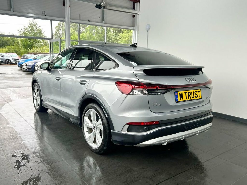 Audi Q4 E Tron Suv WF23OFL Silver #6