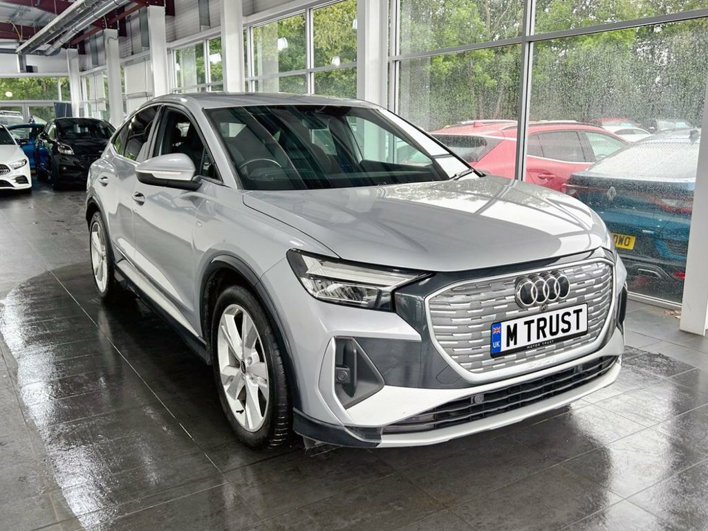 Audi Q4 E Tron Suv WF23OFL Silver #2