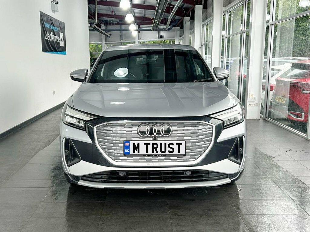 Audi Q4 E Tron Suv WF23OFL Silver #3