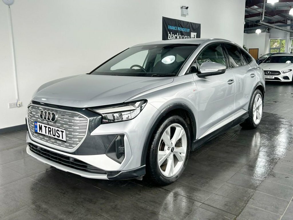 Audi Q4 E Tron Suv WF23OFL Silver #5