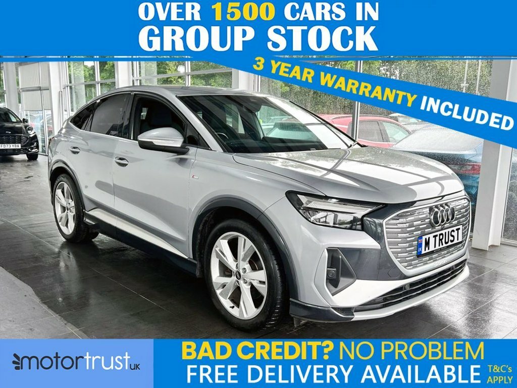 Audi Q4 E Tron Suv Silver