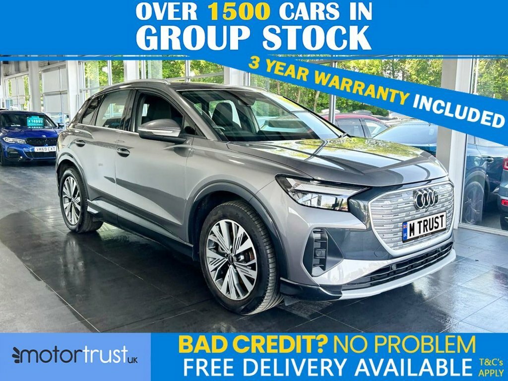 Audi Q4 E Tron Suv Grey