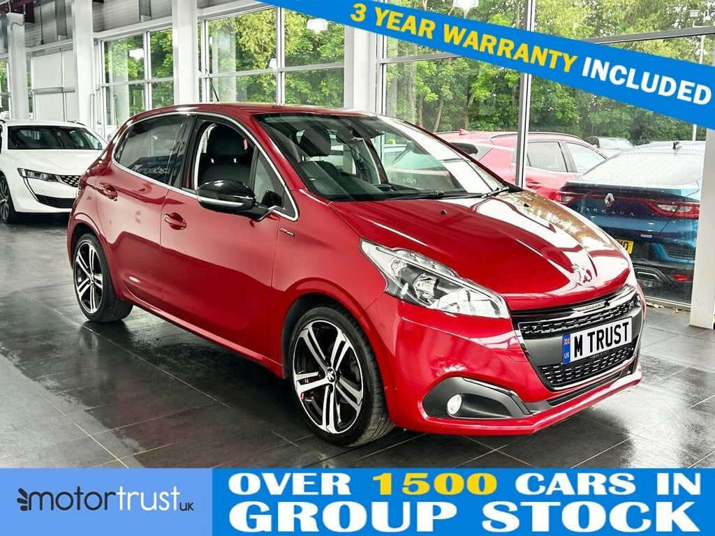 Peugeot 208 1.2L Gt Line Red