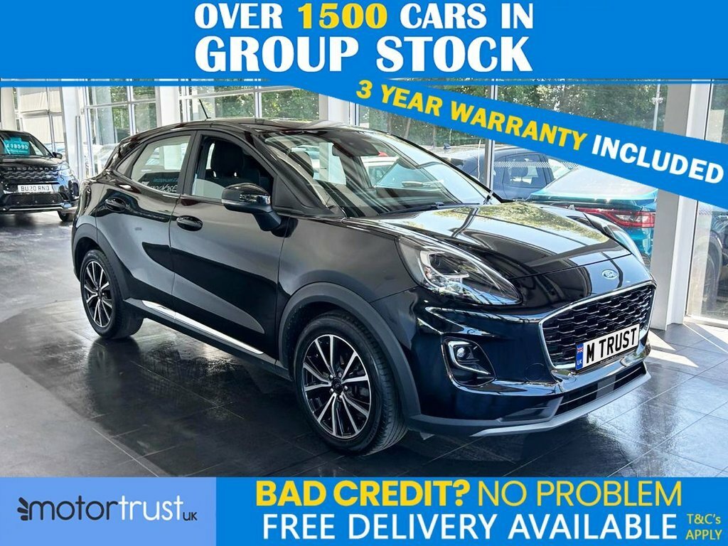 Ford Puma 1L Titanium Black