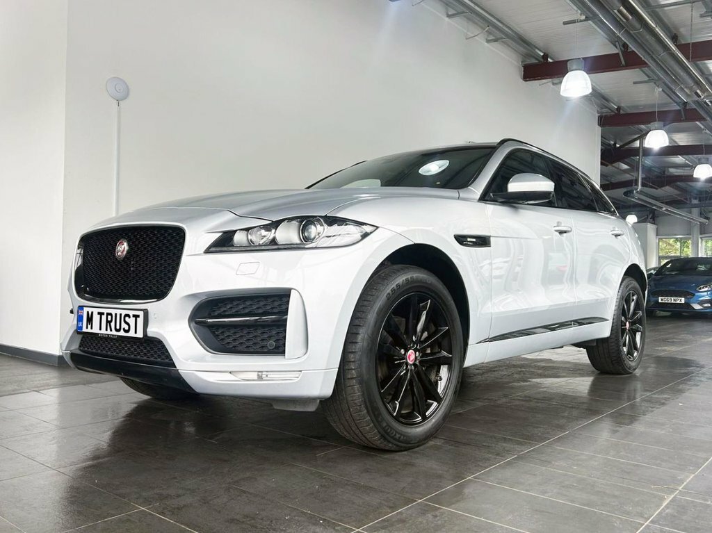 Jaguar F-Pace 2L R-sport OE68WZV Silver #5
