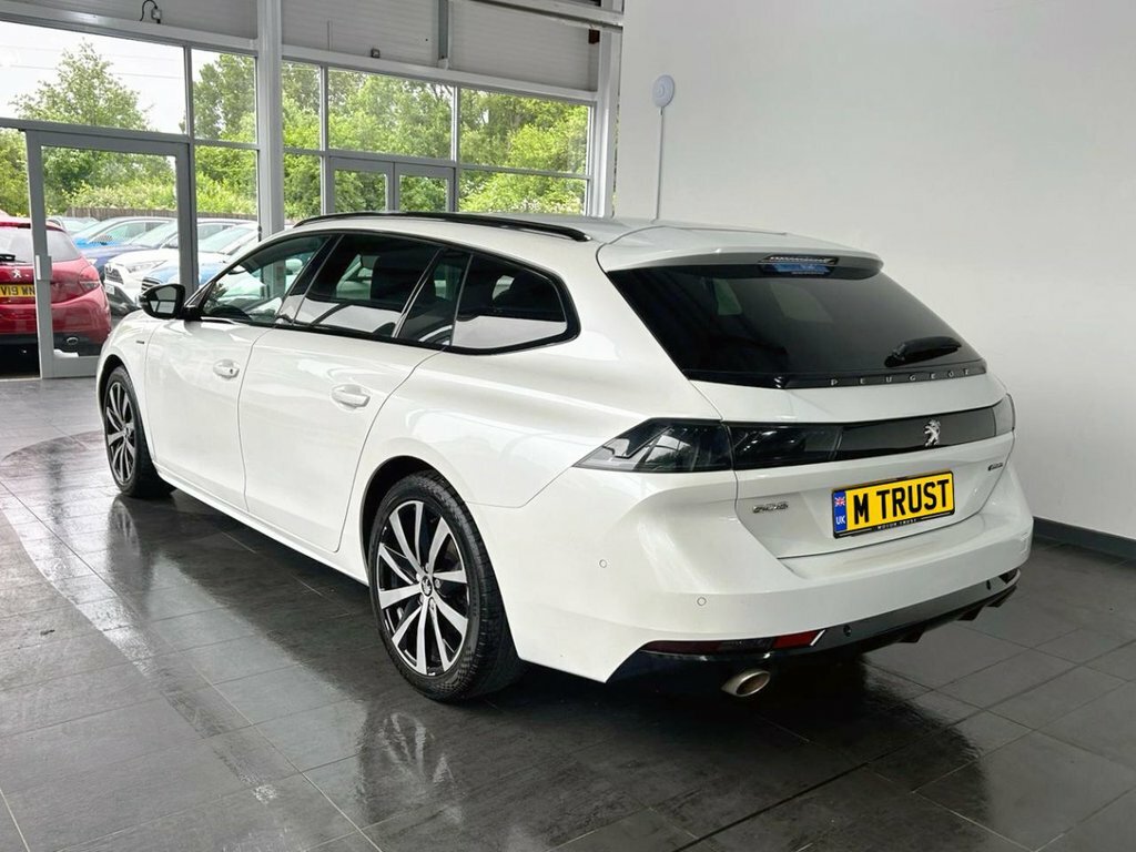 Peugeot 508 SW 1.6L Gt Line White #6