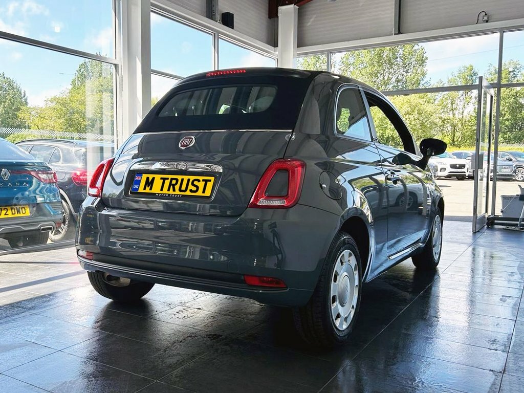 Fiat 500C C Star White #9