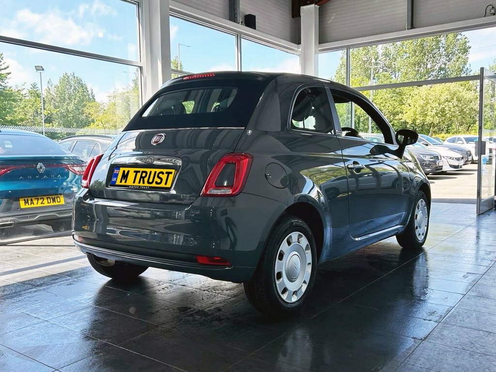 Fiat 500C C Star White #10