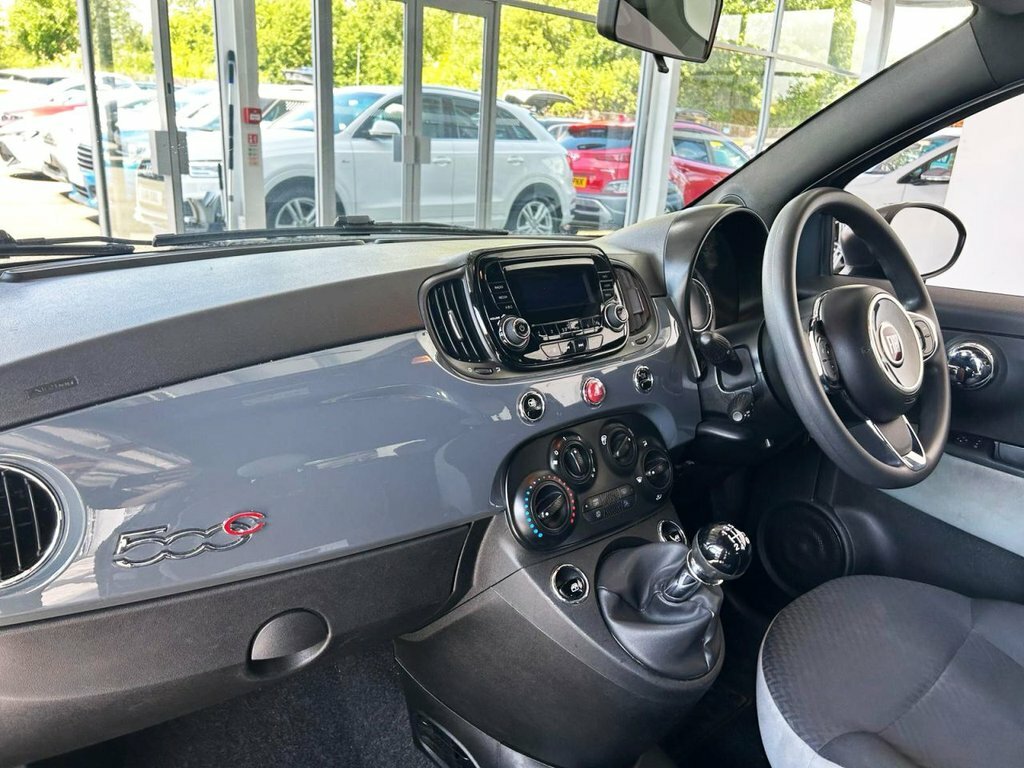 Fiat 500C C Star White #13