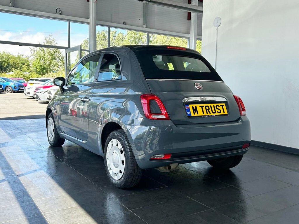 Fiat 500C C Star White #7