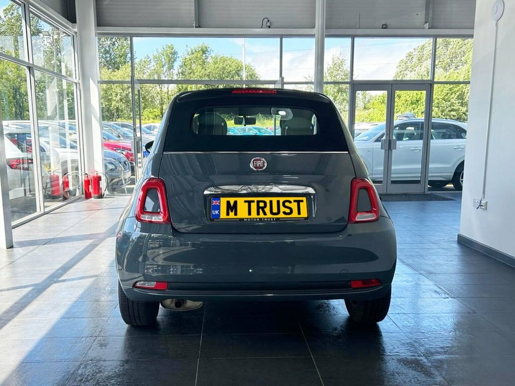 Fiat 500C C Star White #8