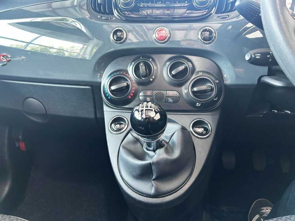 Fiat 500C C Star White #16