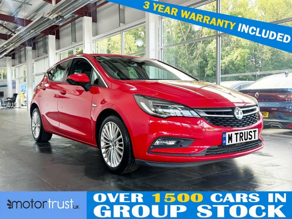 Vauxhall Astra 1.4L Elite Nav SH66YFC Red