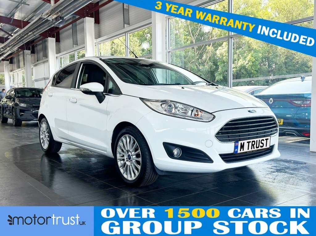 Ford Fiesta 1L Titanium White