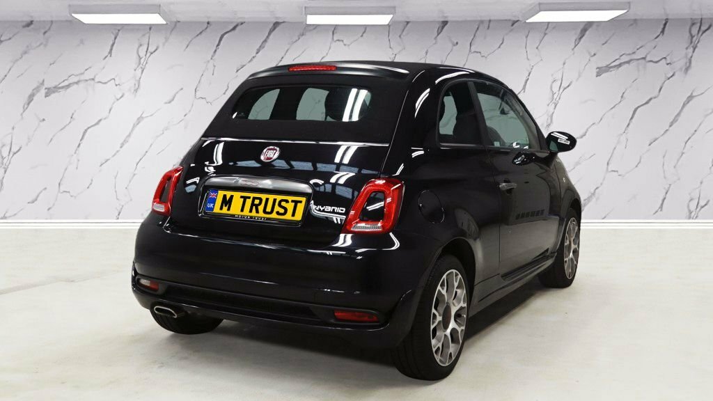 Fiat 500C 1L Sport Black #4