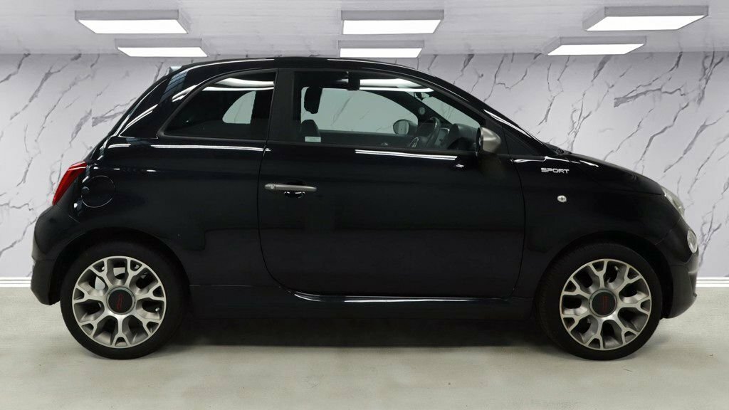 Fiat 500C 1L Sport Black #5