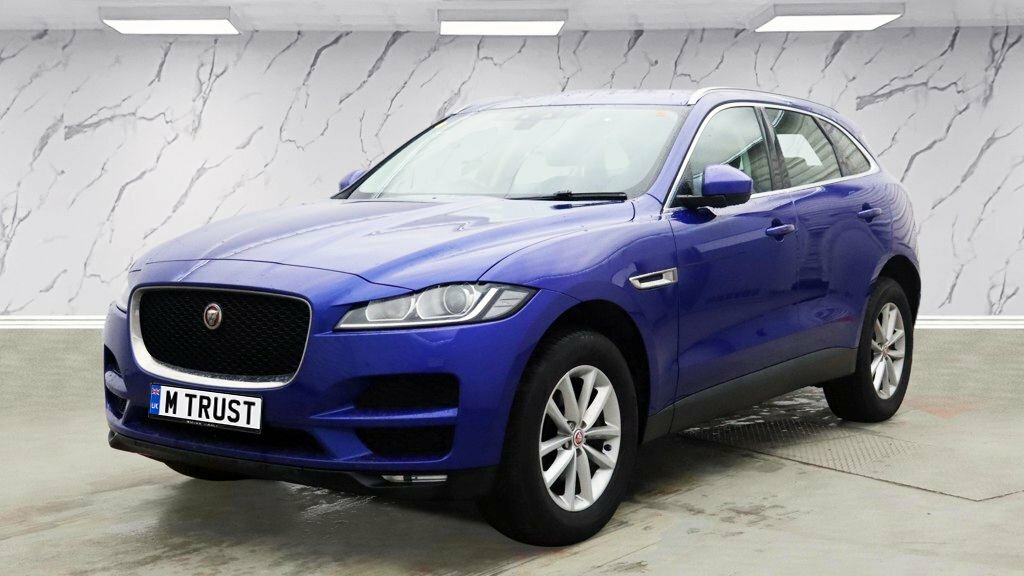Jaguar F-Pace 2L Prestige LJ18UGM Blue #2
