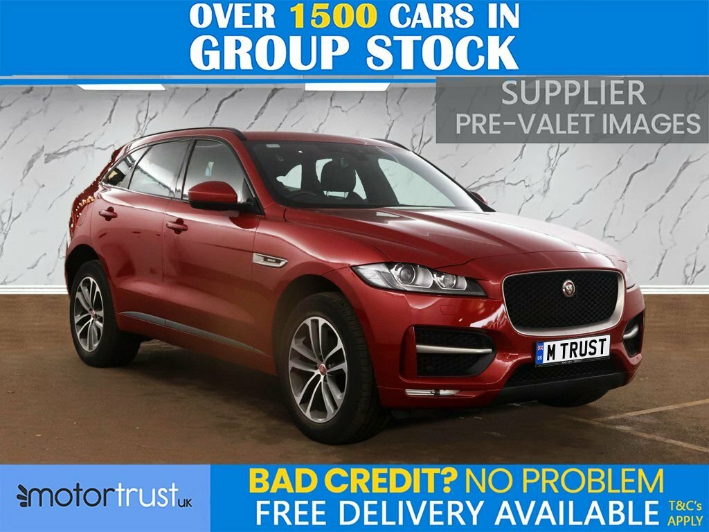Jaguar F-Pace 2L R-sport Red