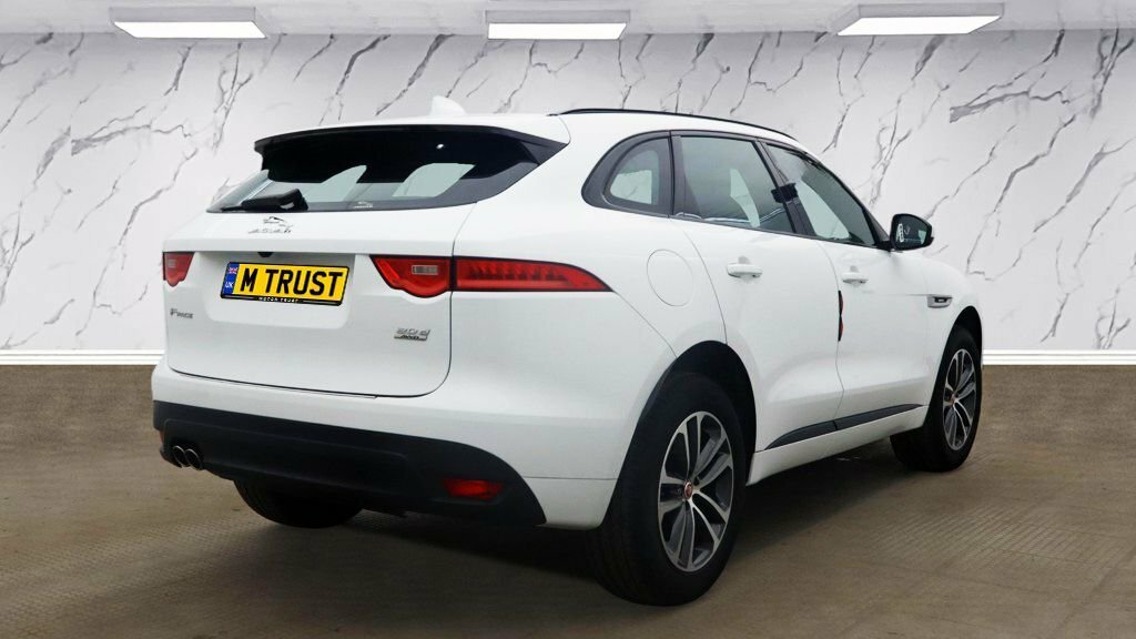 Jaguar F-Pace 2L R-sport YE17UPH White #4