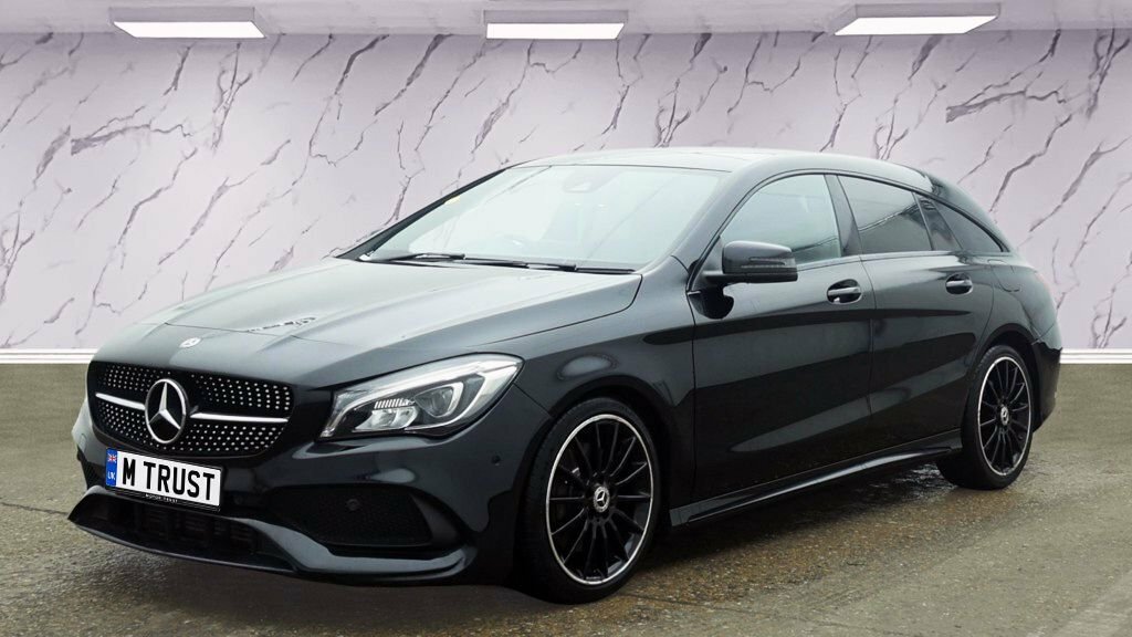 Mercedes-Benz CLA Class 2L Amg Line Night Edition GX68CLV Black #2