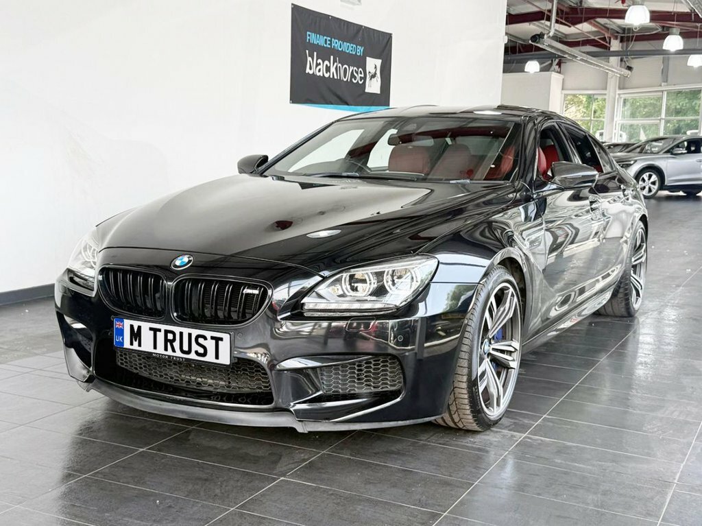BMW M6 Gran Coupe Saloon Black #4