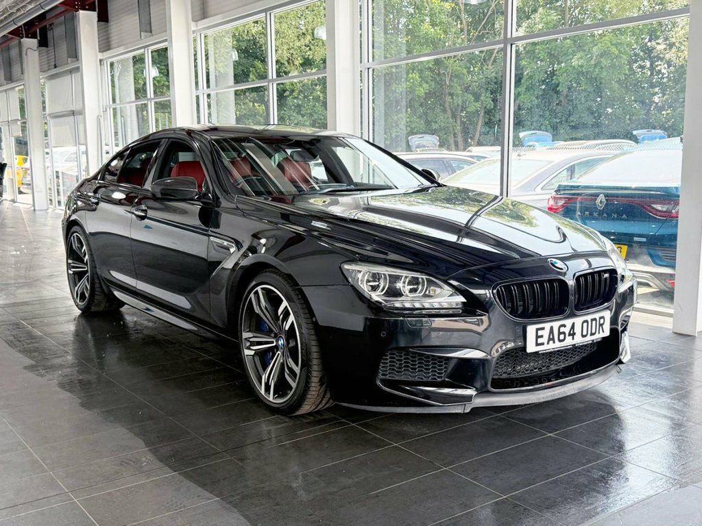 BMW M6 Gran Coupe Saloon Black #2