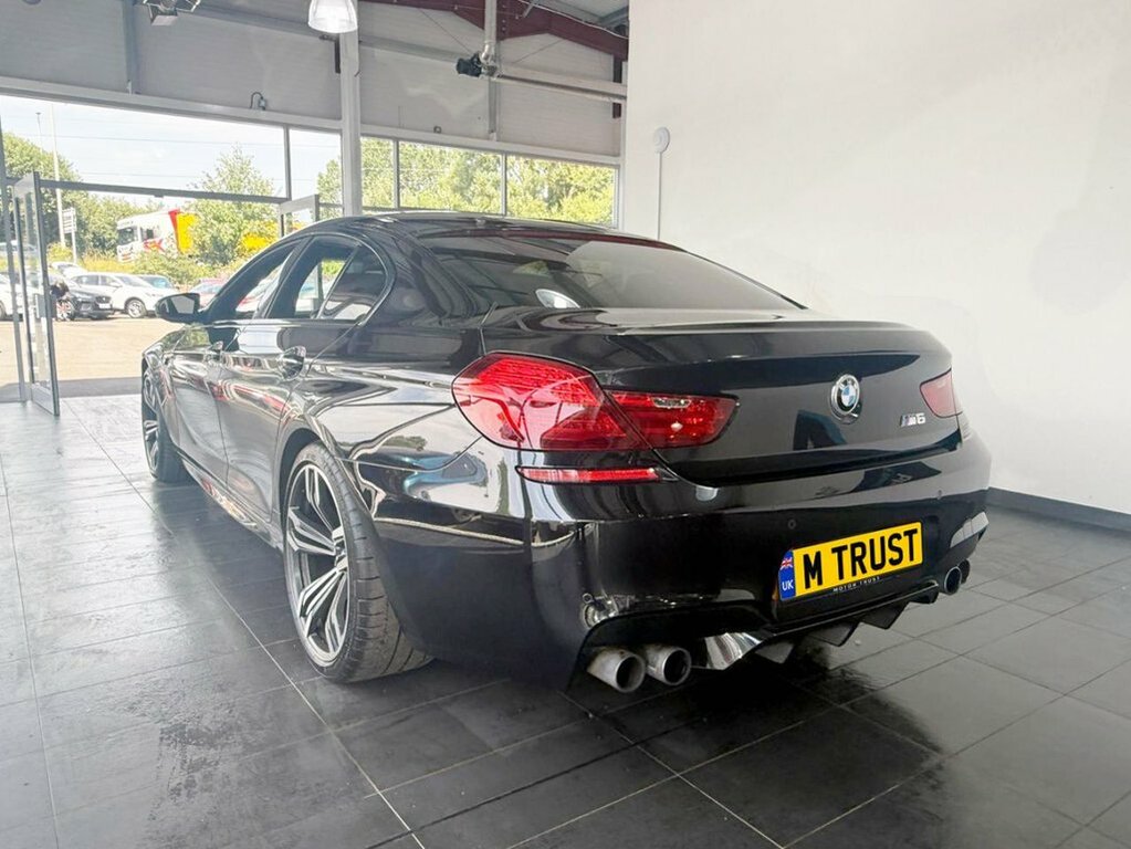 BMW M6 Gran Coupe Saloon Black #5