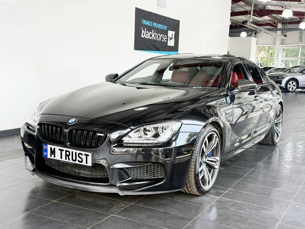 BMW M6 Gran Coupe Saloon Black #3