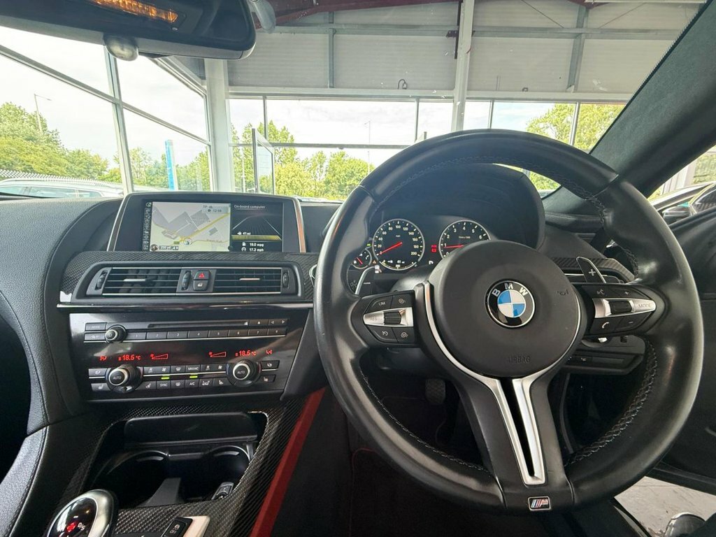 BMW M6 Gran Coupe Saloon 4.4 V8 Dct Euro 5 Ss 201414 White #23