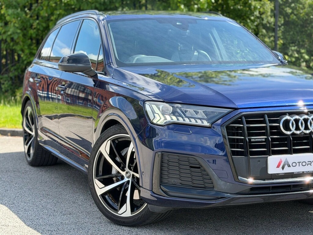 Audi Q7 3.0 Tdi V6 50 Black Edition Tiptronic Quattro Euro KM70YOJ Blue #5