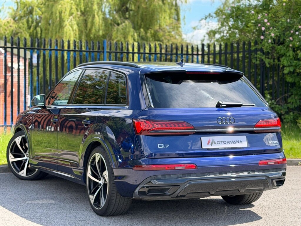 Audi Q7 3.0 Tdi V6 50 Black Edition Tiptronic Quattro Euro KM70YOJ Blue #4