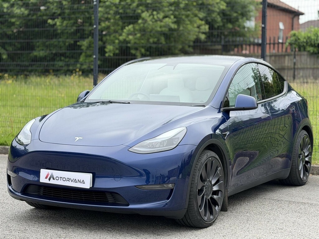 Tesla Model Y Dual Motor Performance 4Wde GJ23URK Blue #3