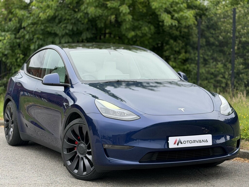 Tesla Model Y Dual Motor Performance 4Wde Blue
