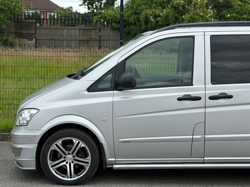 Mercedes-Benz Vito 3.0 122 Cdi Dualiner Sport L3 Silver #4