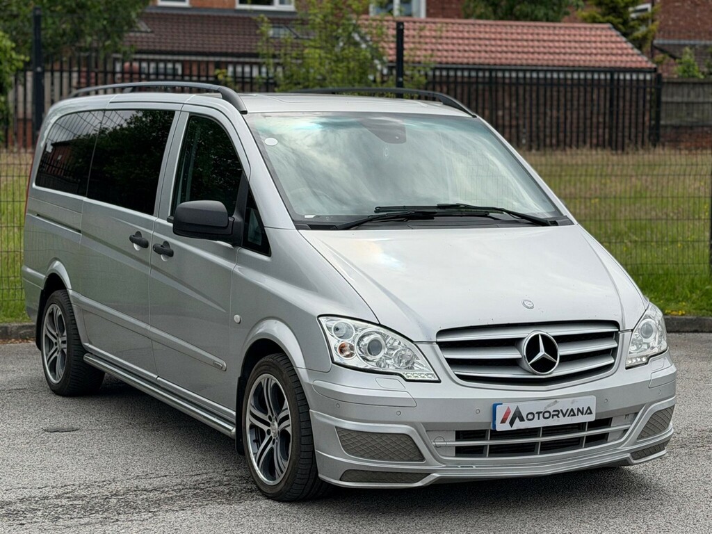 Mercedes-Benz Vito 3.0 122 Cdi Dualiner Sport L3 Silver #6
