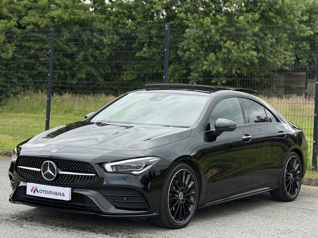 Mercedes-Benz CLA Class 1.3 Amg Line Night Edition Premium Plus Coupe 7G YN23WLR Black #3