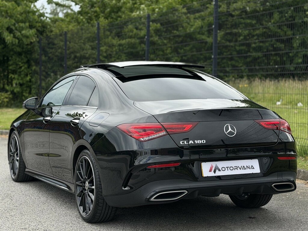 Mercedes-Benz CLA Class 1.3 Amg Line Night Edition Premium Plus Coupe 7G YN23WLR Black #4