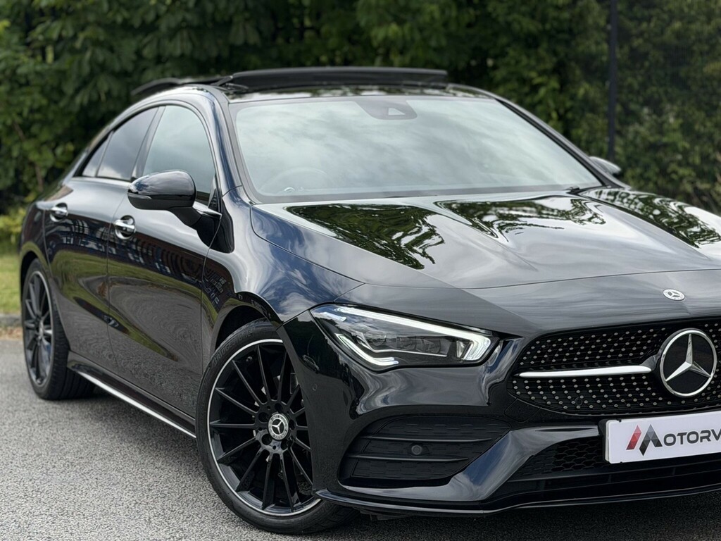 Mercedes-Benz CLA Class 1.3 Amg Line Night Edition Premium Plus Coupe 7G YN23WLR Black #5