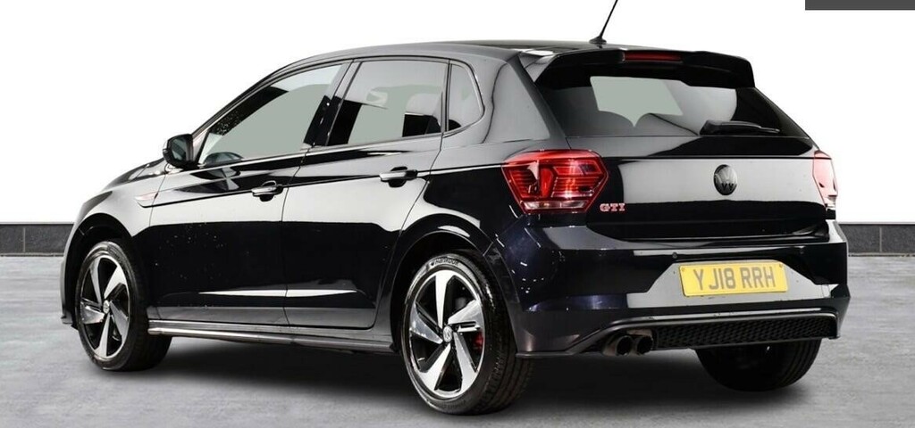 Volkswagen Polo 2.0 Tsi Gti Dsg Euro 6 Ss YJ18RRH Black #3