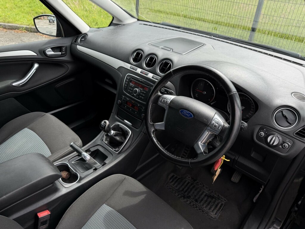 Ford Galaxy Mpv 2.0 Tdci Titanium Powershift Euro 5 2012 Silver #12