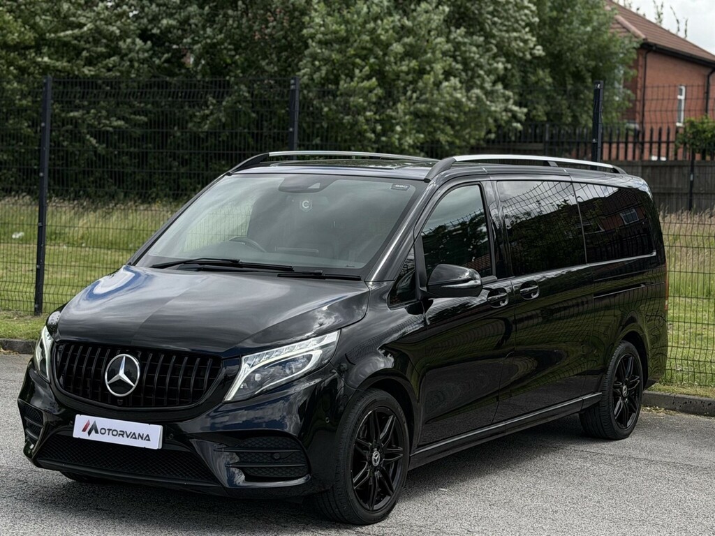 Mercedes-Benz V Class 2.0 D Amg Line G-tronic Euro 6 Ss Xlwb Black #3