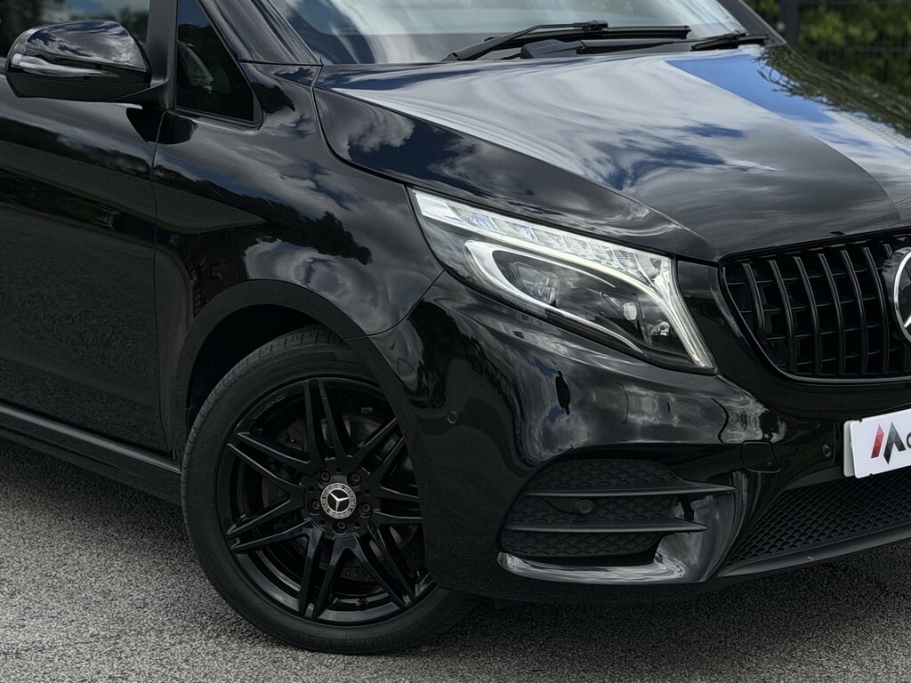 Mercedes-Benz V Class 2.0 D Amg Line G-tronic Euro 6 Ss Xlwb Black #6