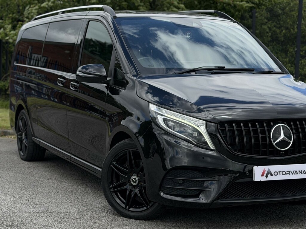 Mercedes-Benz V Class 2.0 D Amg Line G-tronic Euro 6 Ss Xlwb Black #5