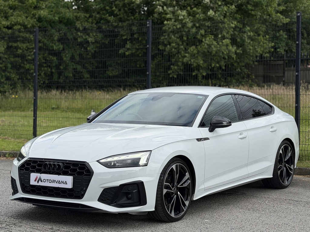 Audi A5 2.0 Tdi 35 Black Edition Sportback S Tronic Euro 6 White #3