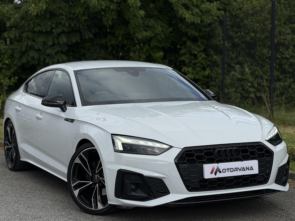 Audi A5 2.0 Tdi 35 Black Edition Sportback S Tronic Euro 6 White