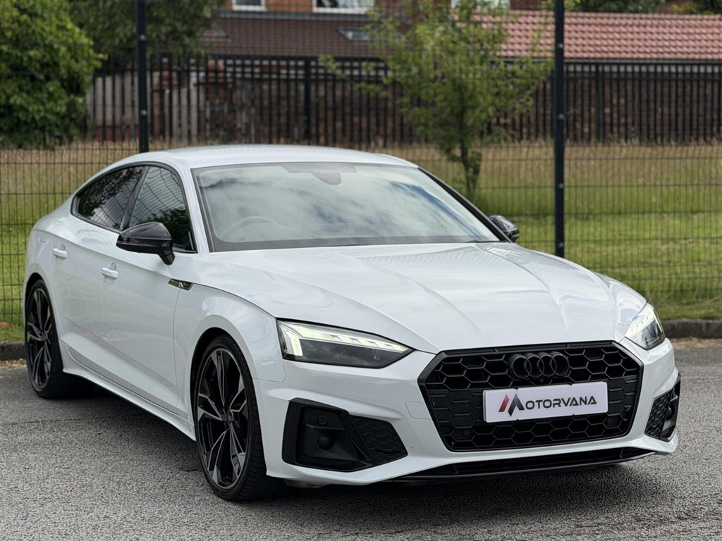 Audi A5 2.0 Tdi 35 Black Edition Sportback S Tronic Euro 6 White #6
