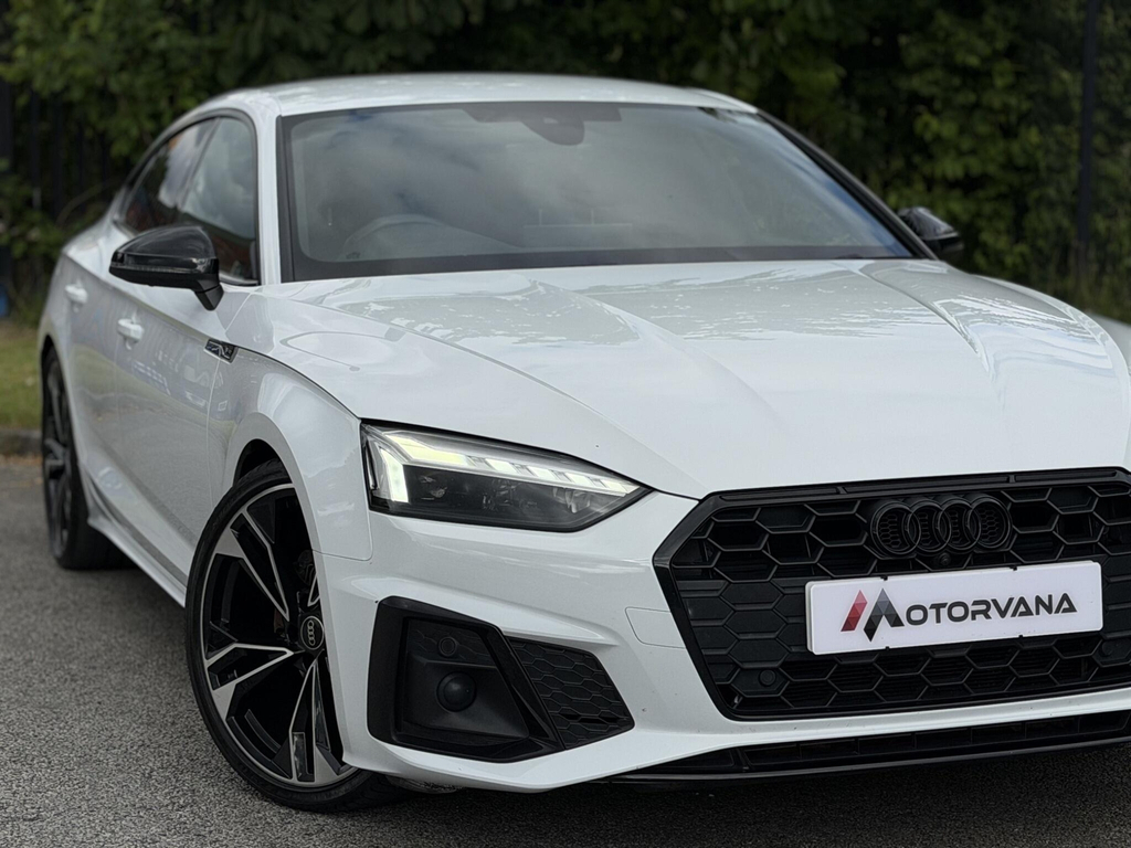 Audi A5 2.0 Tdi 35 Black Edition Sportback S Tronic Euro 6 White #5