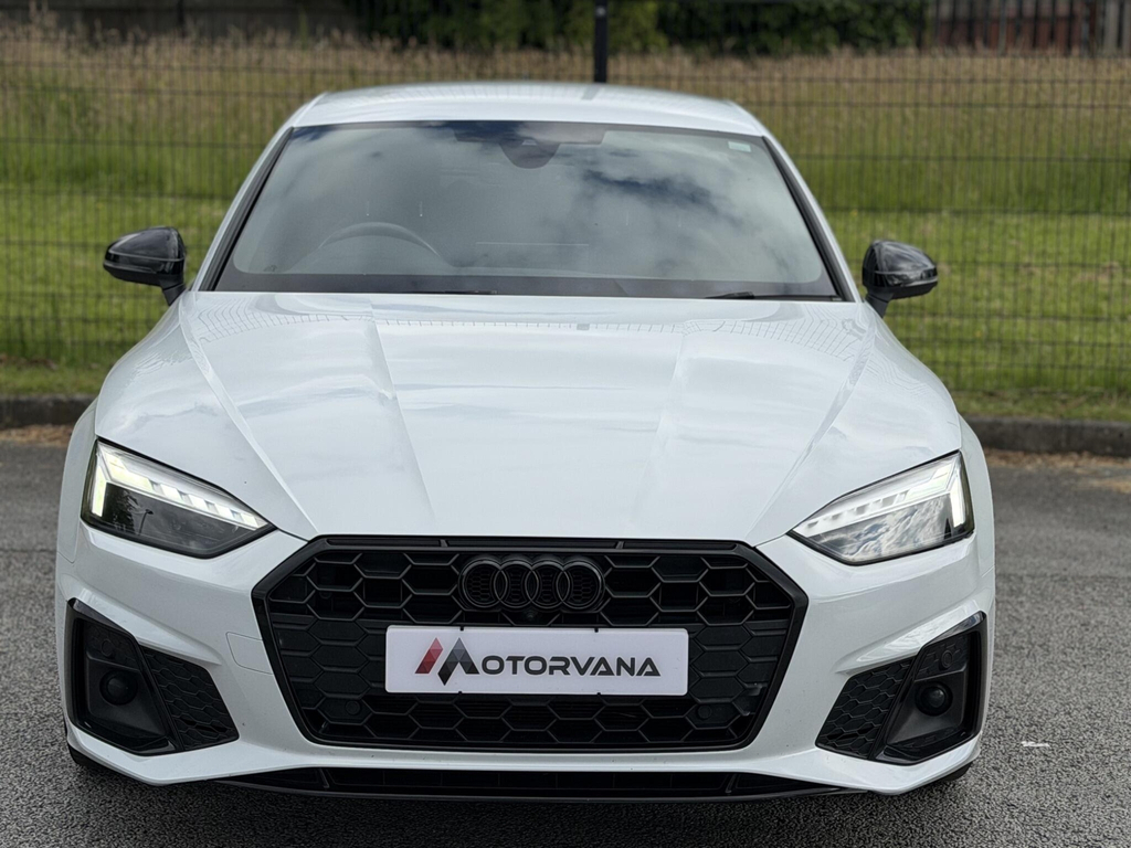 Audi A5 2.0 Tdi 35 Black Edition Sportback S Tronic Euro 6 White #2