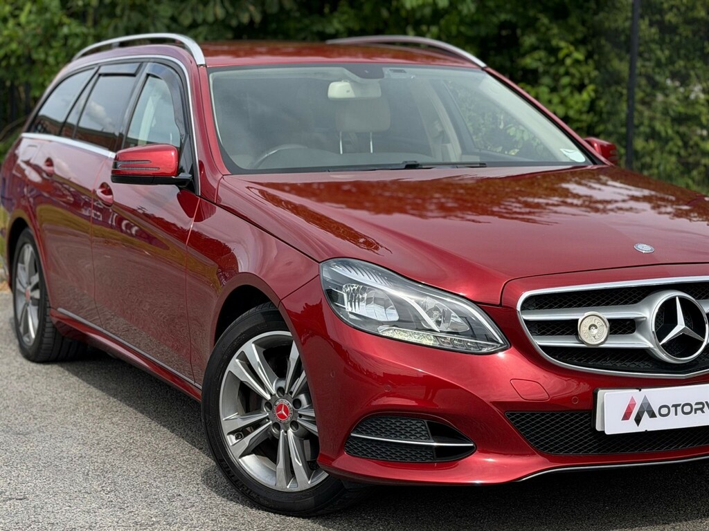 Mercedes-Benz E Class 2.1 Dh Bluetec Se G-tronic Euro 5 Ss Red #5