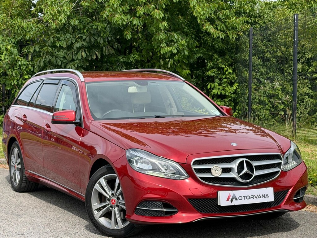 Mercedes-Benz E Class 2.1 Dh Bluetec Se G-tronic Euro 5 Ss Red